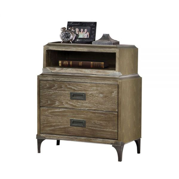 Fine Furniture San Diego Bedroom Nightstands Athouman Nightstand with USB